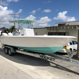 Contender Boats Trailer - Rocket Trailers Florida