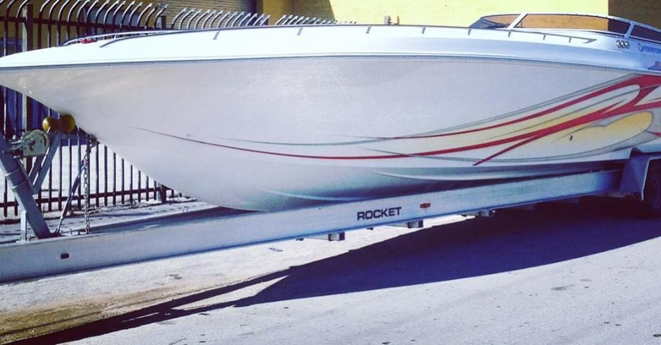 Hydrasports boat trailer - Rocket Trailers