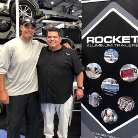 Rocket Trailers at Miami Boat Show